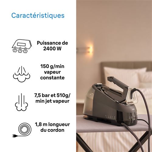 Centrale vapeur Braun CareStyle 5 IS5249BK 2400 W Noir 6