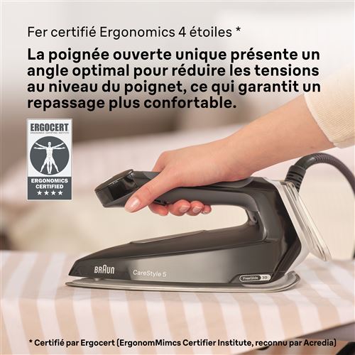 Centrale vapeur Braun CareStyle 5 IS5249BK 2400 W Noir 5