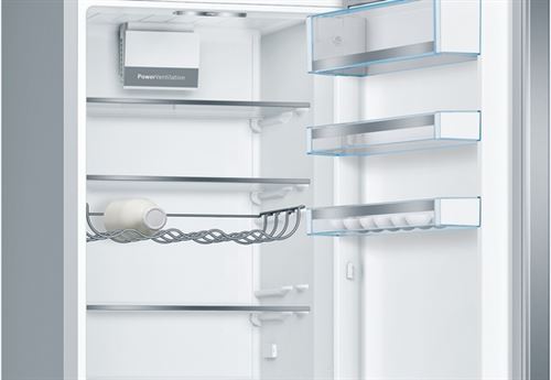 Réfrigérateur congélateur bas Bosch KGE398IBP Serie 6 343L Inox 3