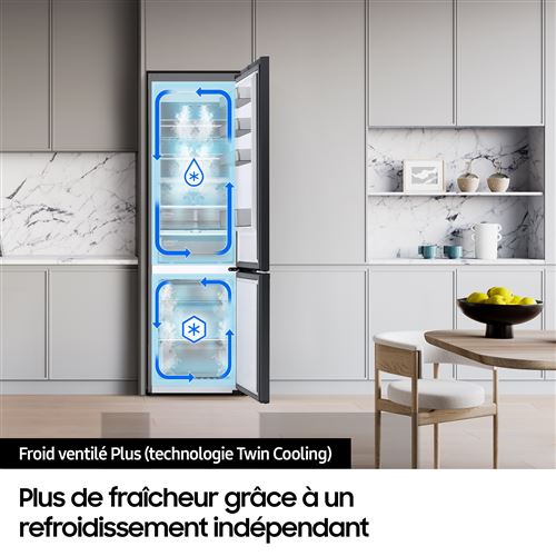Réfrigérateur congélateur bas Samsung RL38C776ASR 5