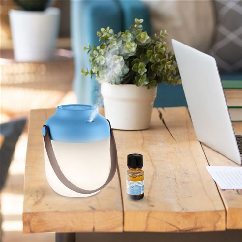 Diffuseur d’ambiance 2 en 1 Lanaform Summer Night Bleu et Blanc 4
