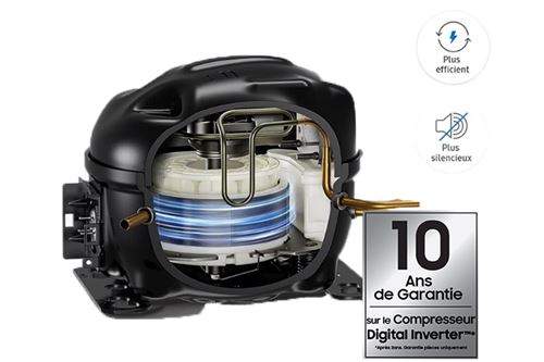 Réfrigérateur congélateur bas Samsung RL38C776ASR 6
