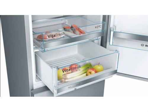 Réfrigérateur congélateur bas Bosch KGE398IBP Serie 6 343L Inox 2