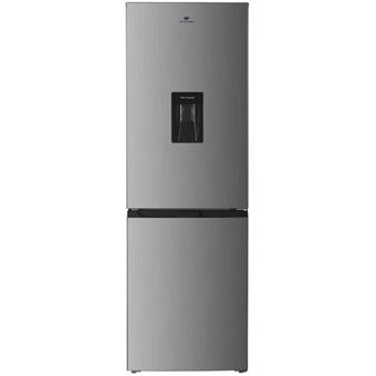 Réfrigérateur congélateur bas - 251L -Total No Frost(Sans givre) - Inox - L 55 cm x H 180 cm